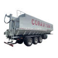 Big Bulh Bulk Animal Feed Tank Transport Semi Trailer